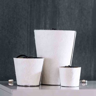 Candles - HAIRY WHITE candle - VICTORIA WITH LOVE COLLECTION