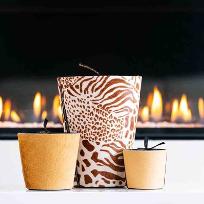 Floral decoration - CANDLE GRANO BROWN - VICTORIA WITH LOVE COLLECTION