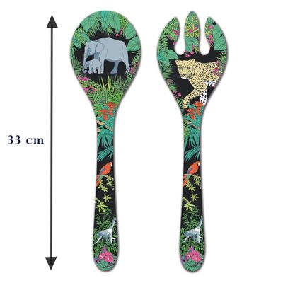 Dessous de plat - Vaisselle mélamine Collection Jungle - LES JARDINS DE LA COMTESSE