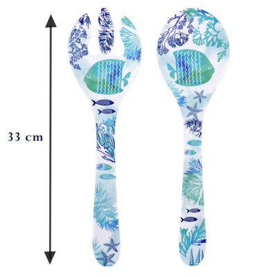 Table mat - Caribbean collection melamine tableware - LES JARDINS DE LA COMTESSE