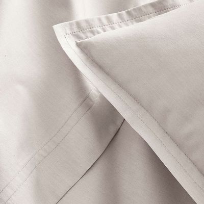 Bed linens - Première Gris Percale Pearl - Cotton Percale Bedding Set - ESSIX