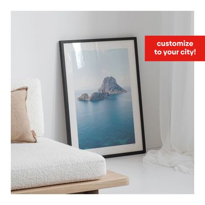 Affiches - Ibiza - Es Vedra - Collection de couleurs - WIJCK.