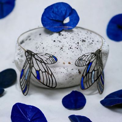 Art glass - Torque Dragonfly - MARIE FLAMBARD