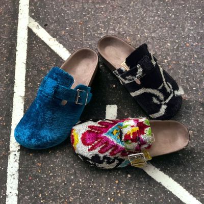 Shoes - Ikat Shoes And Slipper - SILKWORM TREASURES