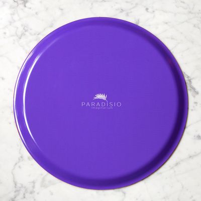 Outdoor decorative accessories - Parrot and Rose of the Winds serving tray - PARADISIO IMAGINARIUM