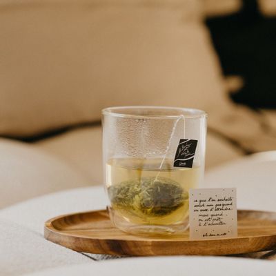 Coffee and tea - Organic Tea and Infusion Bags linked to a mantra - GREENMA