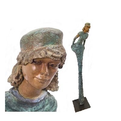Decorative objects - LA BOHEME bronze sculpture. - LUSSOU-SCULPTEUR