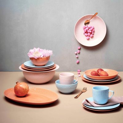 Everyday plates - Confetti Tableware - Aqua - AIDA