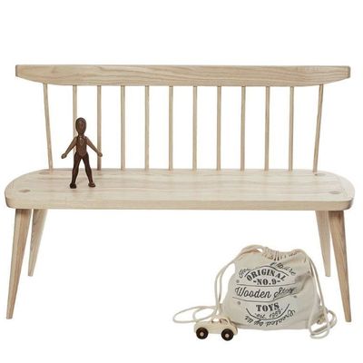 Children's tables and chairs - Bench No. 02 - WOODEN STORY