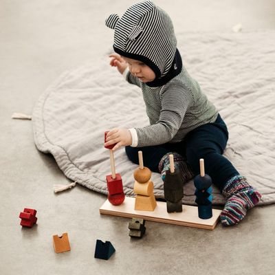 Cadeaux - Jouet à empiler Montessori - WOODEN STORY