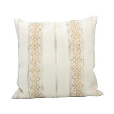 Fabric cushions - Cushion covers - Cotton and vine | Cotton flower patterns | Size 30-50 cm - NIKONE HANDCRAFT, LAOS
