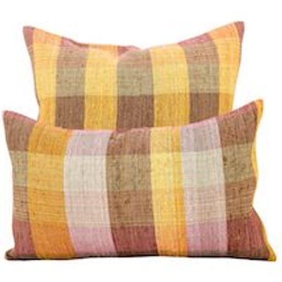 Fabric cushions - Cotton and vine cushion cover - NIKONE HANDCRAFT, LAOS