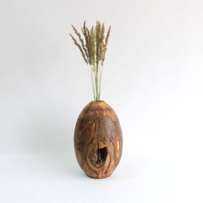 Vases - Floor unique wooden vase handmade - WOODENDREAMS