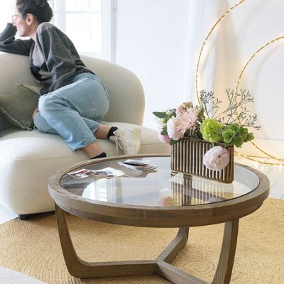 Coffee tables - Wooden coffee tables - BLANC D'IVOIRE