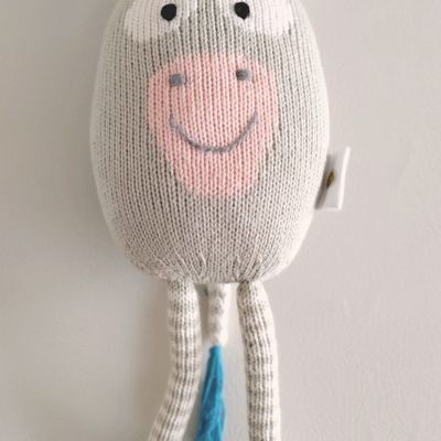 Decorative objects - HITO: Knitted plushie. Funny Farmers Collection. CE standards - SOL DE MAYO