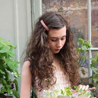 Barrettes - Barrette en cristaux Swarovski® FRAGRANCE - VALÉRIE VALENTINE