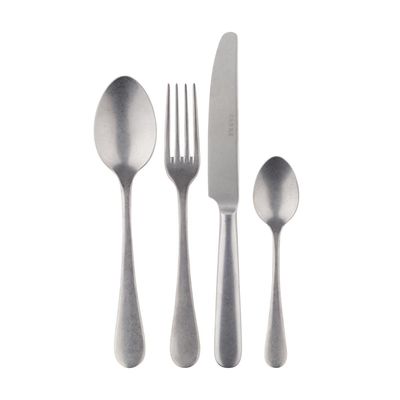 Ménagères - Set de 4 couverts de table - Marius, Inox - SABRE PARIS