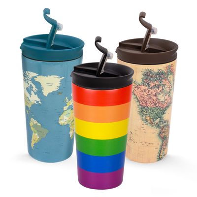 Accessoires thé et café - Tasses de voyage 350 ml - fantaisie - I-DRINK
