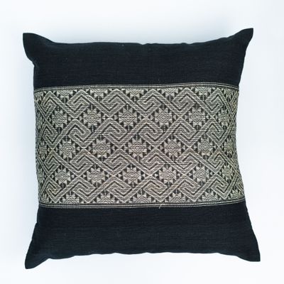 Coussins textile - Cotton and vine cushion cover - NIKONE HANDCRAFT, LAOS