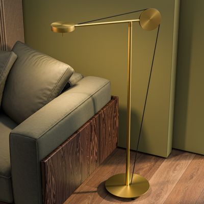 Floor lamps - Circle and line - Reader - CVL LUMINAIRES