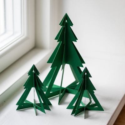 Christmas garlands and baubles - Geometrees - LIVINGLY