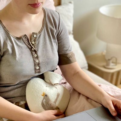 Homewear - hand felted hot water bottles - DOROTHEE LEHNEN