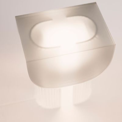 Objets design - Lampe de table HELIA - blanche - GLASS VARIATIONS