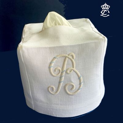 Homewear textile - Housses pour boîtes à mouchoirs - LINHO DO CASTELO - LIN DE CHATEAU