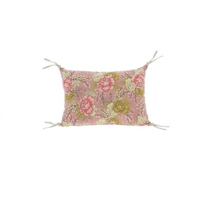 Rideaux et voilages - BLOOM Housse de coussin 25x35 cm TERRACOTTA - EN FIL D'INDIENNE...