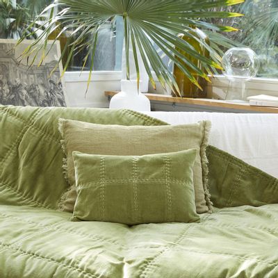 Fabric cushions - Boho Cushion Cover 30X45 Cm - EN FIL D'INDIENNE...