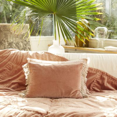 Coussins - BOHO Housse de Coussin 35x50 cm - EN FIL D'INDIENNE...