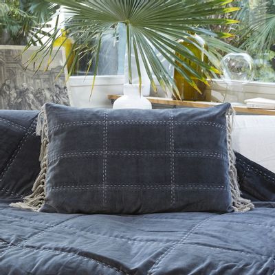 Fabric cushions - Boho Cushion Cover 50X75 Cm - EN FIL D'INDIENNE...