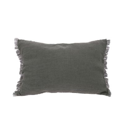 Coussins textile - ETAMINEE Housse de coussin 40x55 cm - EN FIL D'INDIENNE...