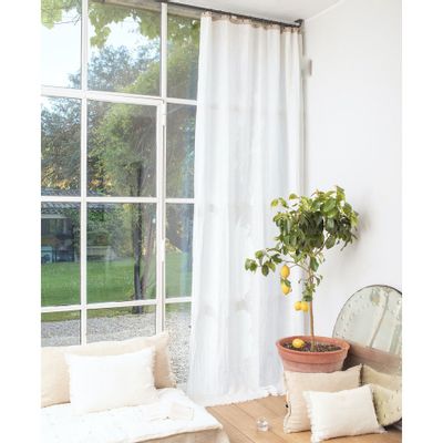 Rideaux et voilages - ETAMINE Voile 140x300 cm - EN FIL D'INDIENNE...