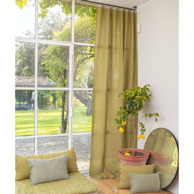 Rideaux et voilages - ETAMINE Voile 140x300 cm - EN FIL D'INDIENNE...