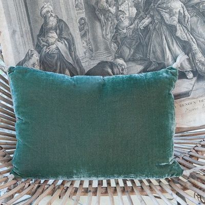 Linge de lit - FORTUNA Housse de coussin 25x35 cm - EN FIL D'INDIENNE...