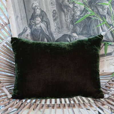 Linge de lit - FORTUNA Housse de coussin 25x35 cm - EN FIL D'INDIENNE...