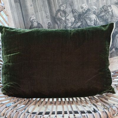 Coussins textile - FORTUNA Housse de coussin 35x50 cm - EN FIL D'INDIENNE...