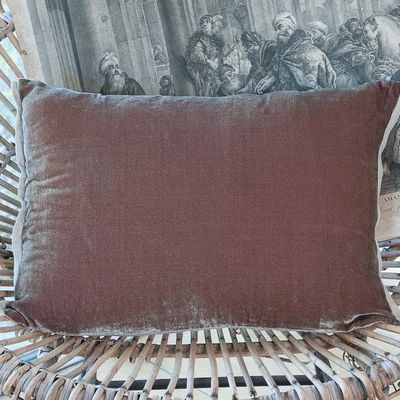 Coussins textile - FORTUNA Housse de coussin 35x50 cm - EN FIL D'INDIENNE...