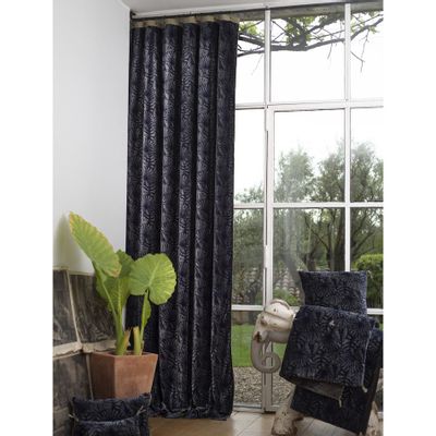 Curtains and window coverings - GOA curtain 140x300 cm PLOMB - EN FIL D'INDIENNE...