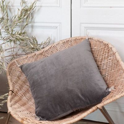 Coussins textile - LYRIC Housse de coussin 45x45 cm - EN FIL D'INDIENNE...
