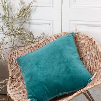 Fabric cushions - Lyric Cushion Cover 45X45 Cm - EN FIL D'INDIENNE...