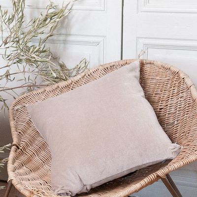 Fabric cushions - LYRIC Cushion cover 45x45 cm - EN FIL D'INDIENNE...