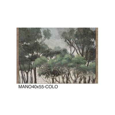 Curtains and window coverings - Manosque Cushion Cover 40X55 Cm Print Ananbo Manosque Multicolor - EN FIL D'INDIENNE...