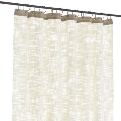 Curtains and window coverings - NUAGE  Rideau 135x280 cm NUAGE ECRU - EN FIL D'INDIENNE...