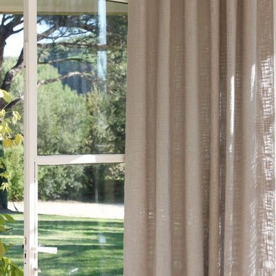 Rideaux et voilages - NUAGE Rideau 135x280 cm NUAGE GRIS - EN FIL D'INDIENNE...