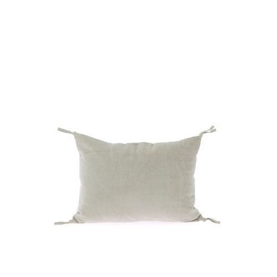 Coussins textile - PENSEE VELOURS Housse de coussin 25x35 cm PENSEES VELOURS AVOCAT - EN FIL D'INDIENNE...