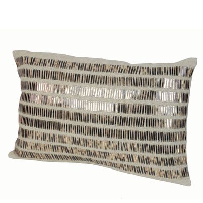 Coussins textile - TRIBAL Housse de coussin 30x45 cm LIN - EN FIL D'INDIENNE...