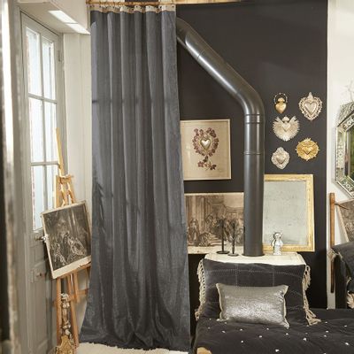 Curtains and window coverings - Platine Curtain 140X280 Cm Mercure - EN FIL D'INDIENNE...