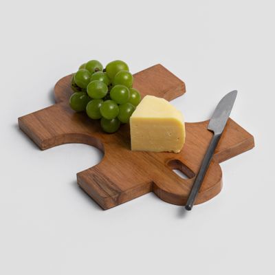 Decorative objects - Puzzle Piece Cutting Board - Wood - DAR PROYECTOS